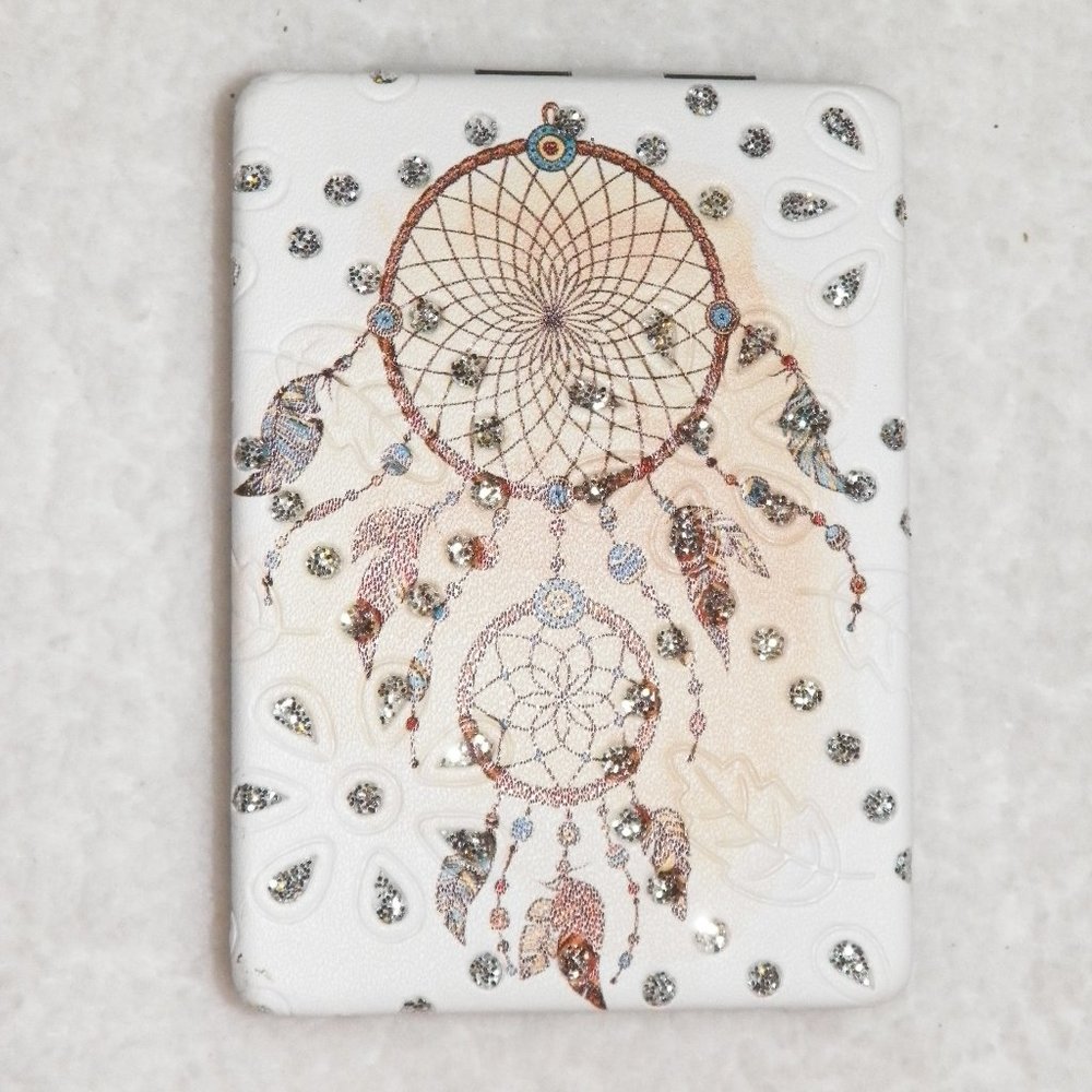 Compact Mirror Embellished Dreamcatcher - Picture 6 of 6